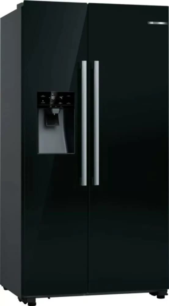 Bosch KAD93ABEP Serie 6 Side-by-side-kühlschrank mit gefrierfach – cm. 91 stunden. 179 - lt. 562 - schwarz