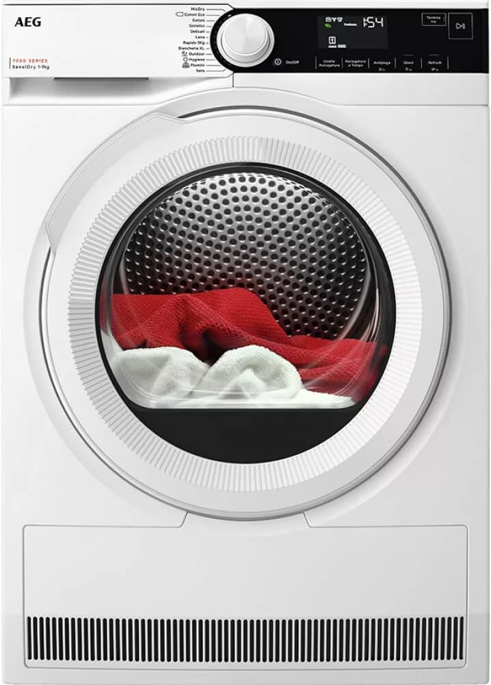 Aeg TR7G93OW 7000 Sensidry® Trockner cm. 60 - kapazität 9 kg - weiß