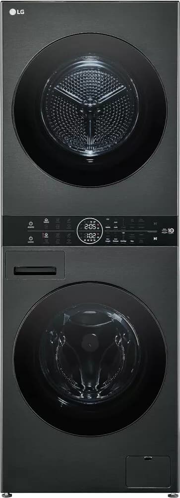 Lg WT1210BBF Washtower Wäschesäule cm. 60 - waschen 12 kg - trocknen 10 kg - schwarz