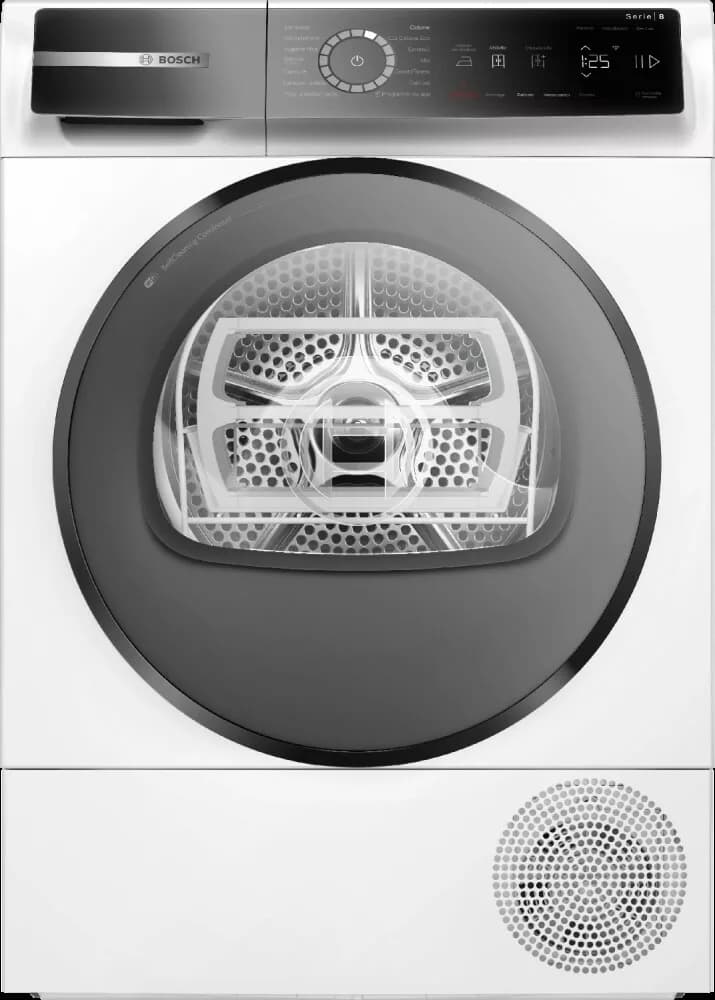 Bosch WQB245B0IT Serie 8 Trockner cm. 60 - kapazität 9 kg - weiß