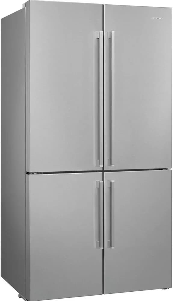 Smeg FQ60XE Universale Freistehender 4-türiger kühlschrank mit gefrierfach cm. 91 stunden. 182 - lt. 572 – anti-fingerprint-edelstahl