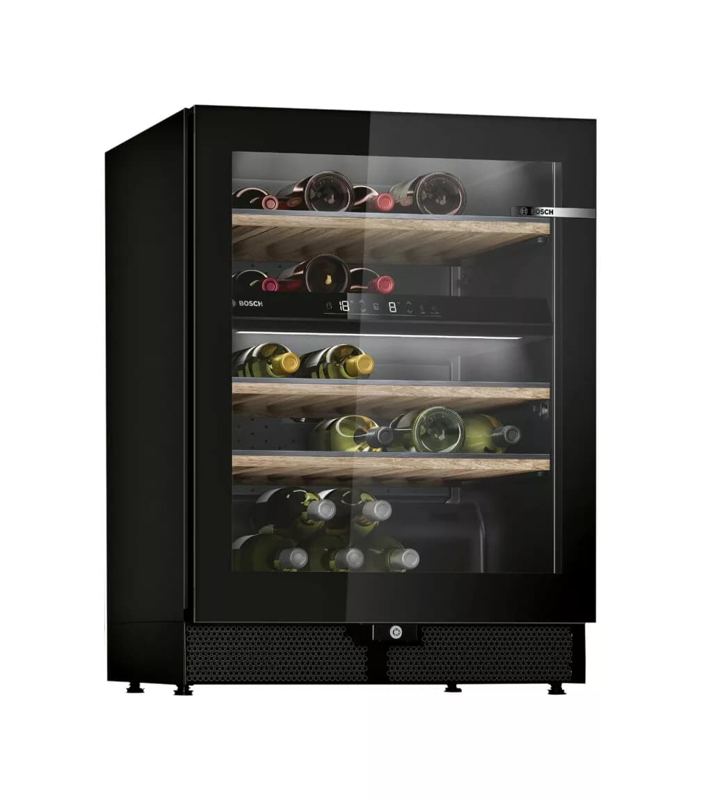 Bosch KWK16ABGB Serie 6 Weinkeller cm. 60 stunden. 82 - 44 flaschen - schwarz