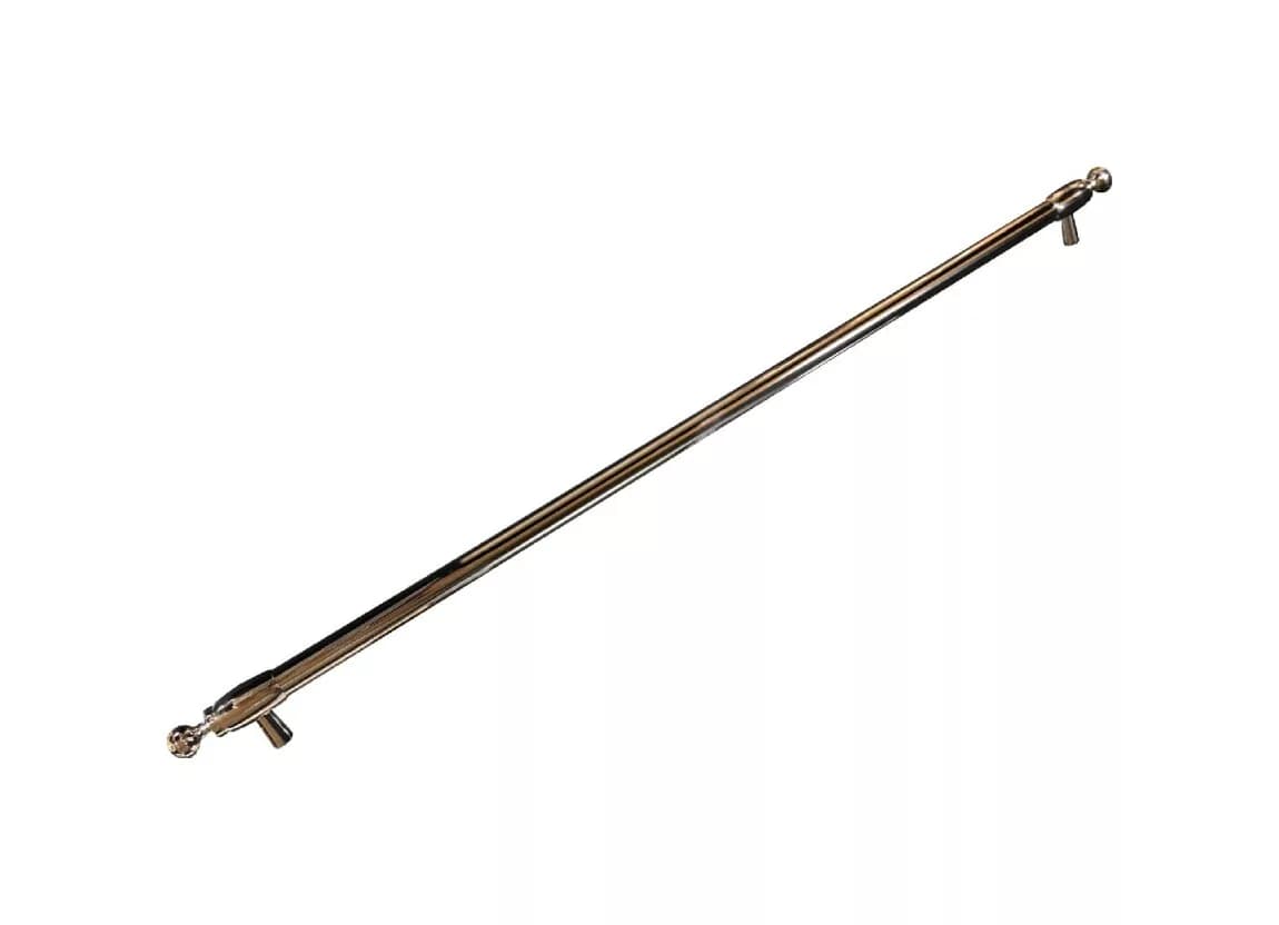 Bertazzoni 901558 Heritage Griffset für 90-cm-kühlschrank – edelstahl