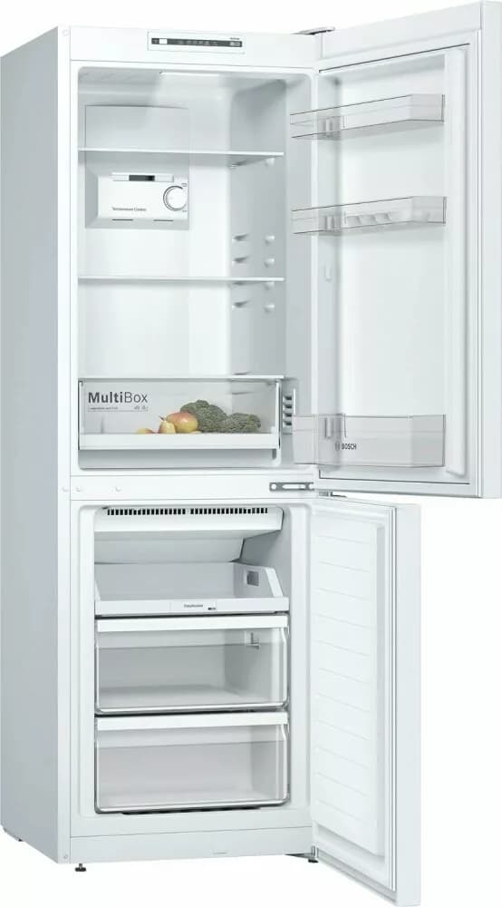 Bosch KGN33NWEB 2 Freistehender kühlschrank mit gefrierfach cm. 60 stunden. 176 - lt. 282 - weiß