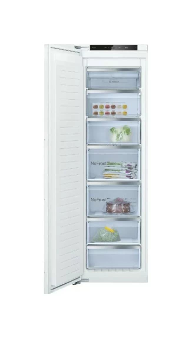 Bosch GIN81VEE0 Eingebauter vertikaler gefrierschrank cm. 56 stunden. 177 - lt. 212
