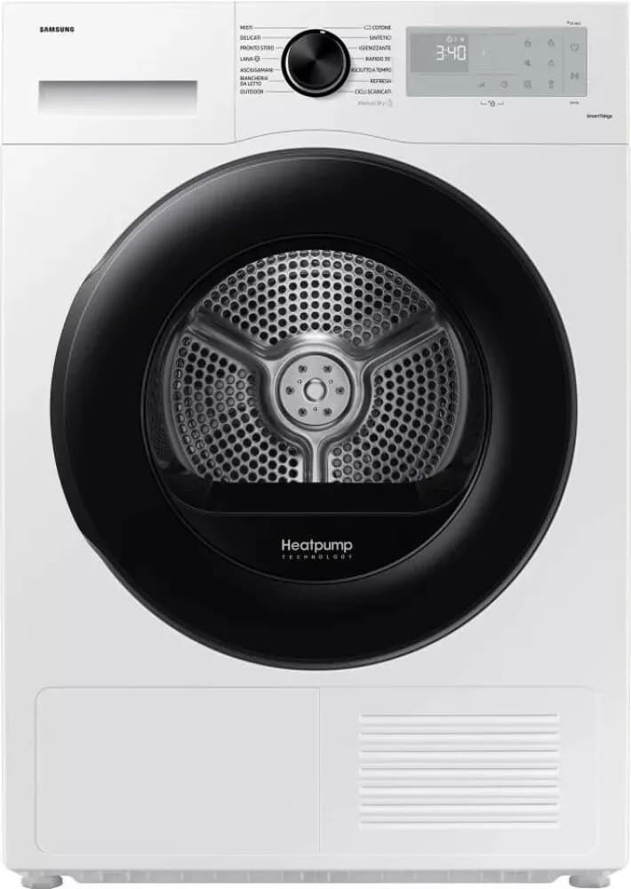 Samsung DV90CGC2A0 Crystal Ecodry™ Trockner cm. 60 - kapazität 9 kg - weiß