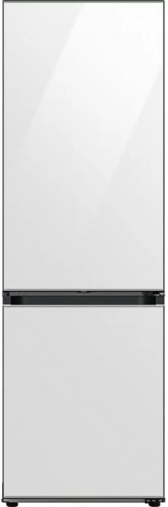 Samsung RB34C7B5E12/EF Bespoke Freistehender kühlschrank mit gefrierfach cm. 60 stunden. 185 - lt. 344 - weißes glas - anpassbar -
