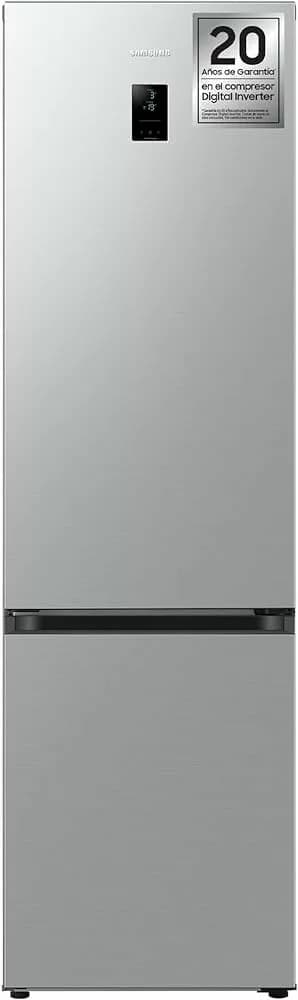 Samsung RB38C675DSA/EF Bespoke Smart Ai Freistehender kühlschrank mit gefrierfach cm. 60 stunden. 203 - 390 lt - silber