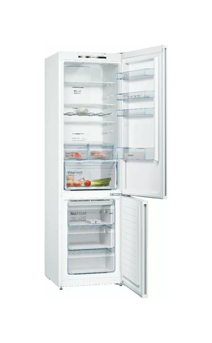 Bosch KGN39VWDA 4 Freistehender kühlschrank mit gefrierfach cm. 60 stunden. 203 - lt. 368 - weiß
