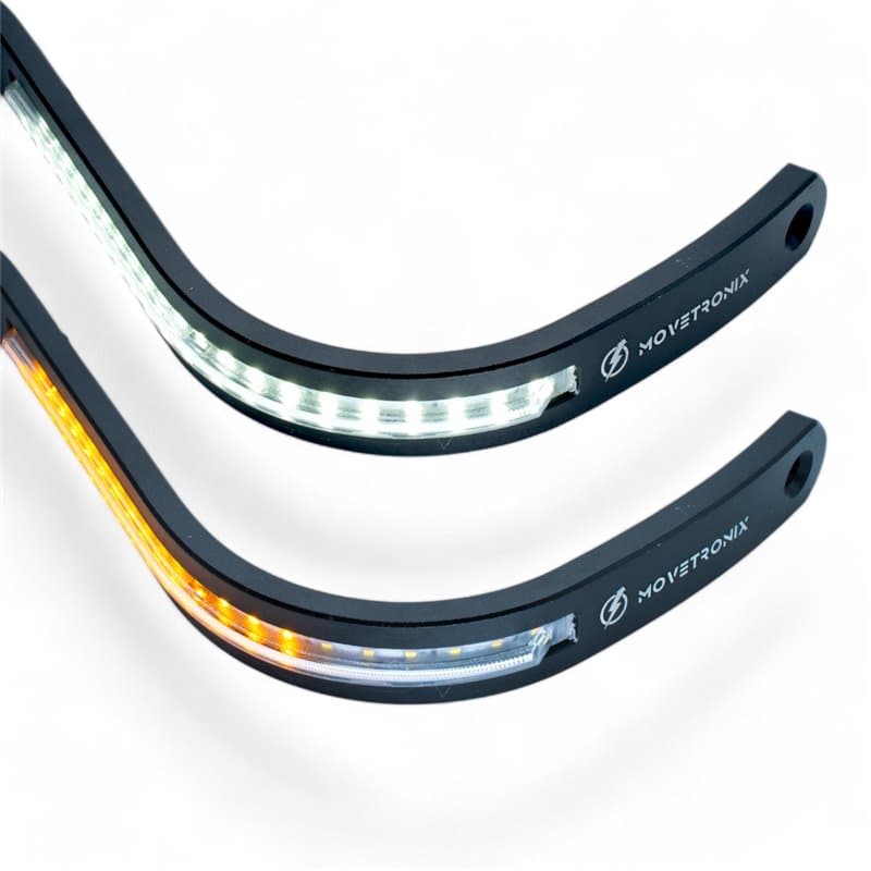 LED Handguards with flowing indicators