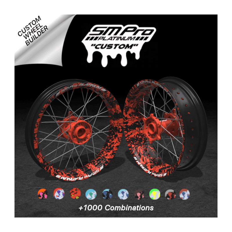 TEST KTM SX/EXC - SM Pro - Supermoto Wheel Set