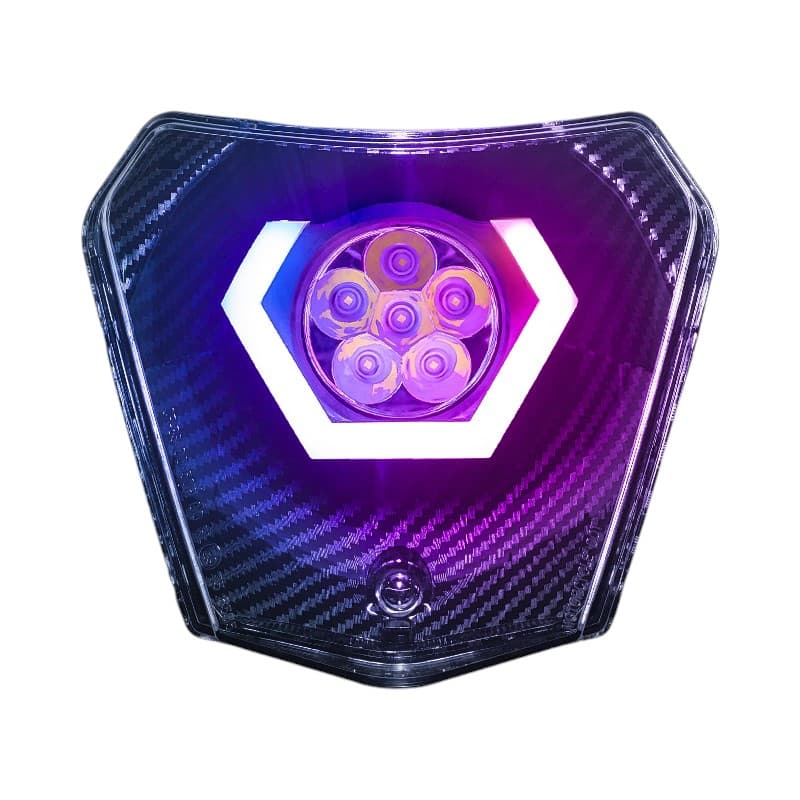 HexBeam Carbon Fiber Edition RGBW - fits on KTM/GasGas