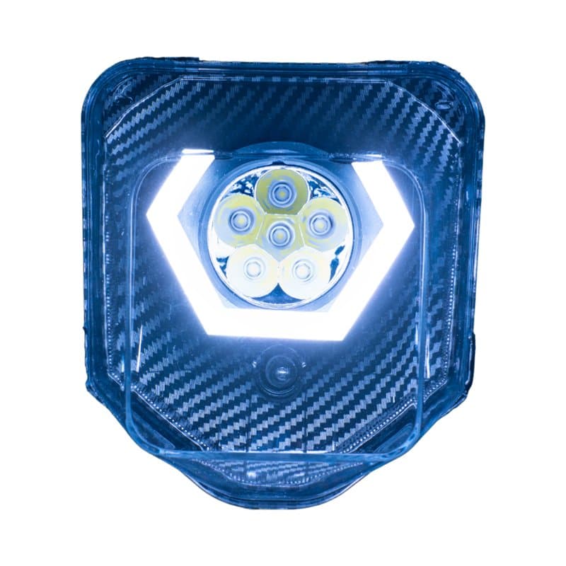 HexBeam Carbon Fiber Edition RGBW - fits on Husqvarna