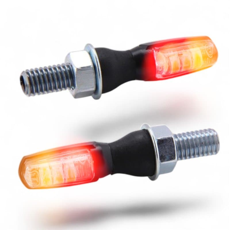Highsider 3in1 Smart Spark Supermoto Indicators - Compact LED Blinker, Brake & Taillight