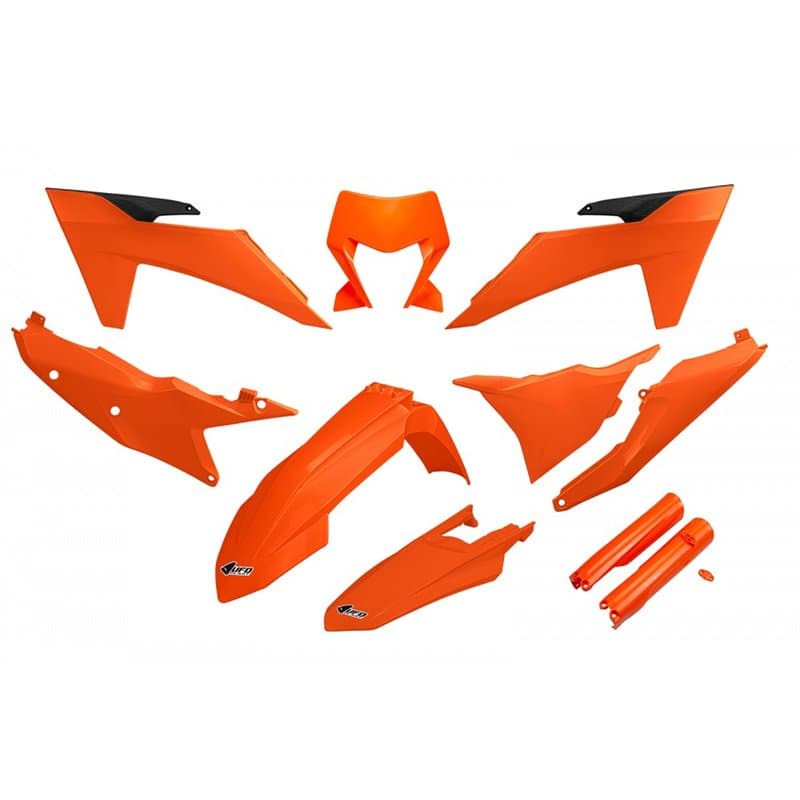 KTM EXC UFO Plastic Kit 125-500 2024-2025 - Orange