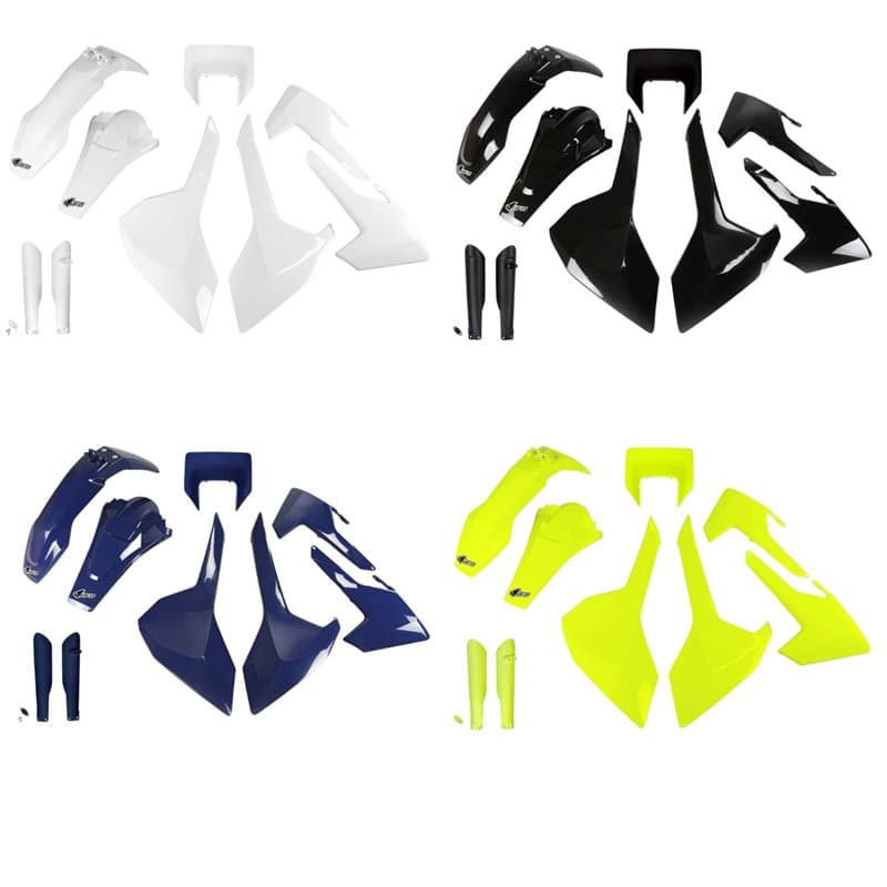 Husqvarna FE/TE UFO Plastic Kit 125-501 2017-2019 - Black