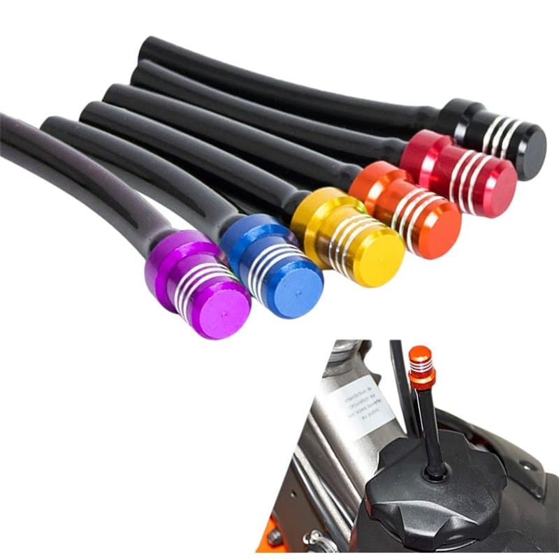 Gas Cap Vent - Universal - Orange