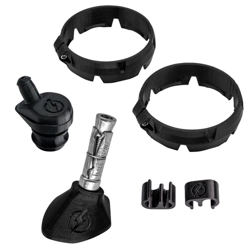 Match your bike -  Black Bundle