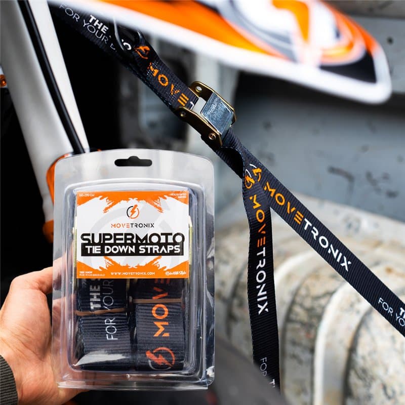 Movetronix Supermoto Tie Down Straps - Set of 2x