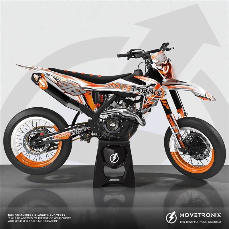 Factory - Graphics Kit - Semi Custom - Orange