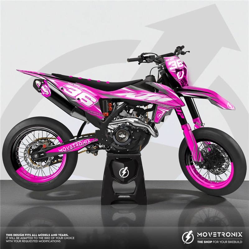 Full Send - Graphics Kit - Semi Custom - Pink
