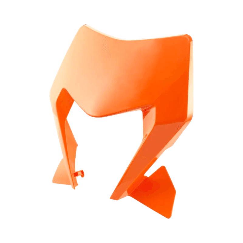 Headlight Plastic Mask fits on KTM EXC 2024-25 - Orange