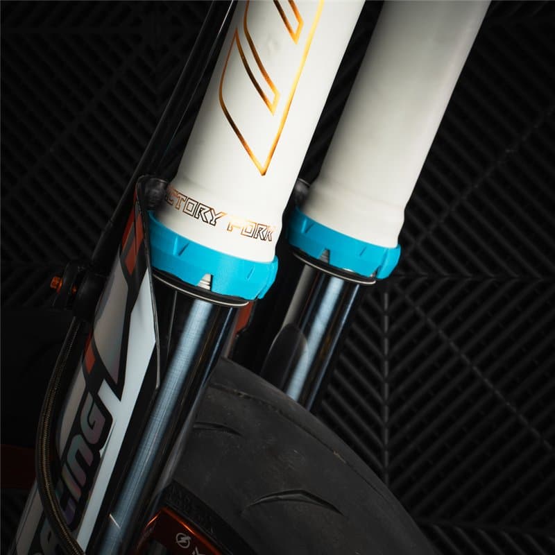 Colorful KYB Fork Rings - Light Blue