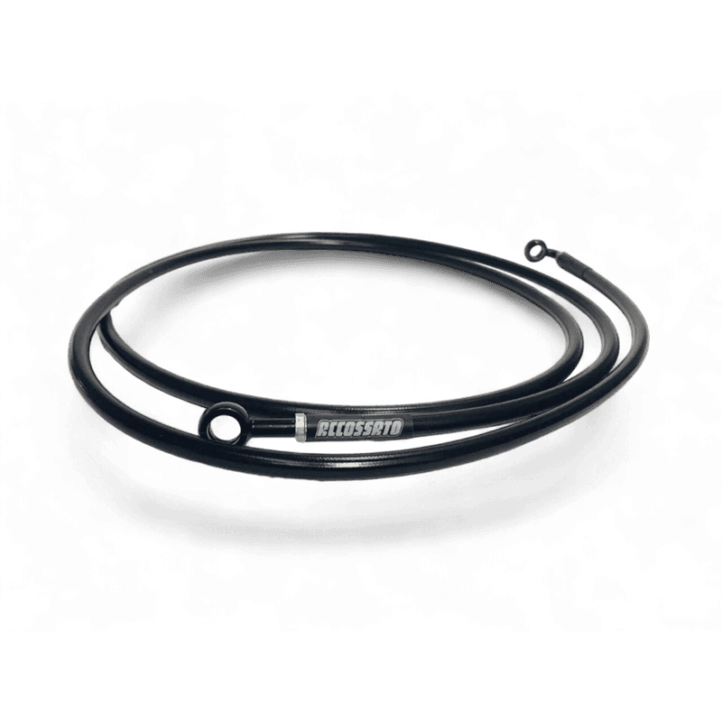 Black Accossato Hose Kit - Brake and Clutch - 2m