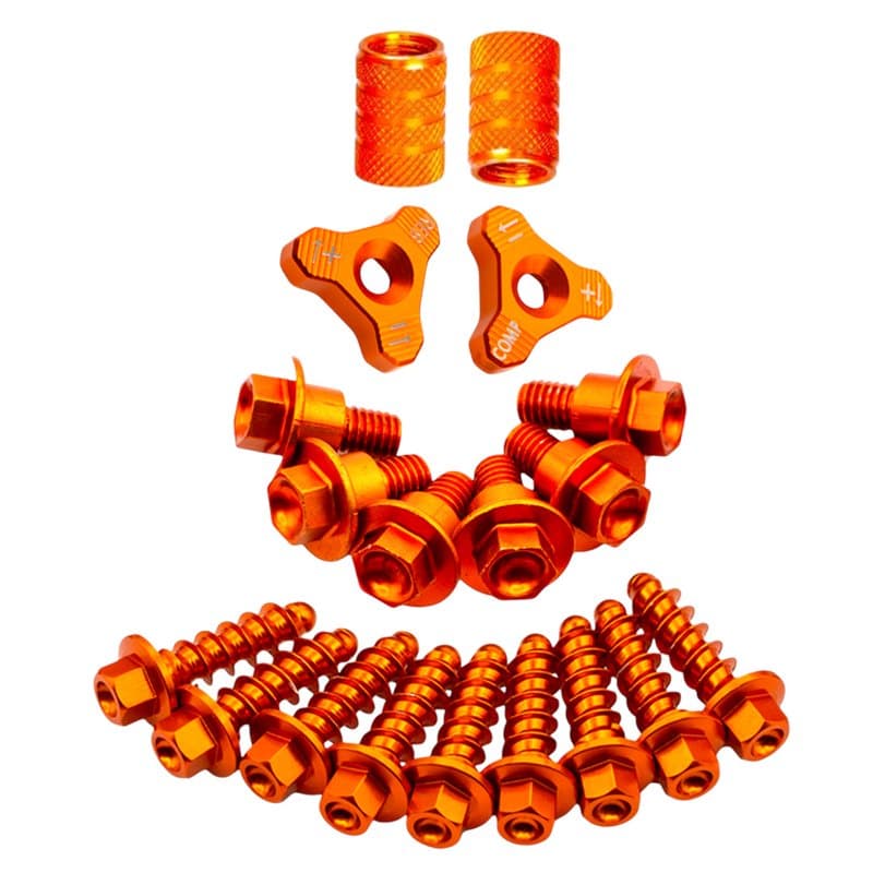 Mega CNC Screw Bundle - Orange