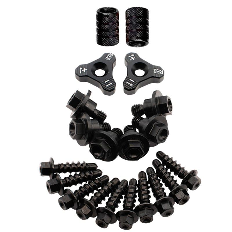 Mega CNC Screw Bundle - Black
