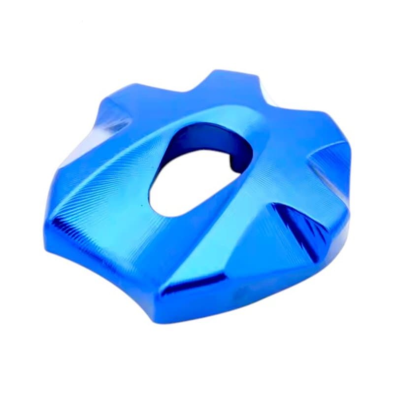 CNC Fuel Tank Cap - Blue