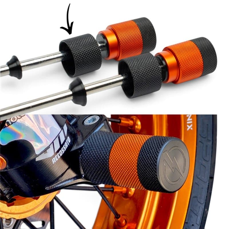 StuntPeg Nut Cover - Movetronix Stuntpegs - Black