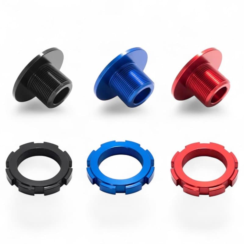 CNC Steering Bolt & Steering Nut – Talaria Komodo - Black