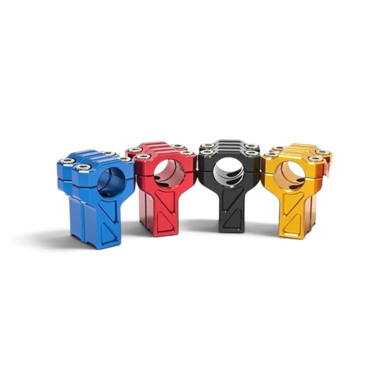 CNC Handlebar Risers 1"  – Talaria Komodo - Black
