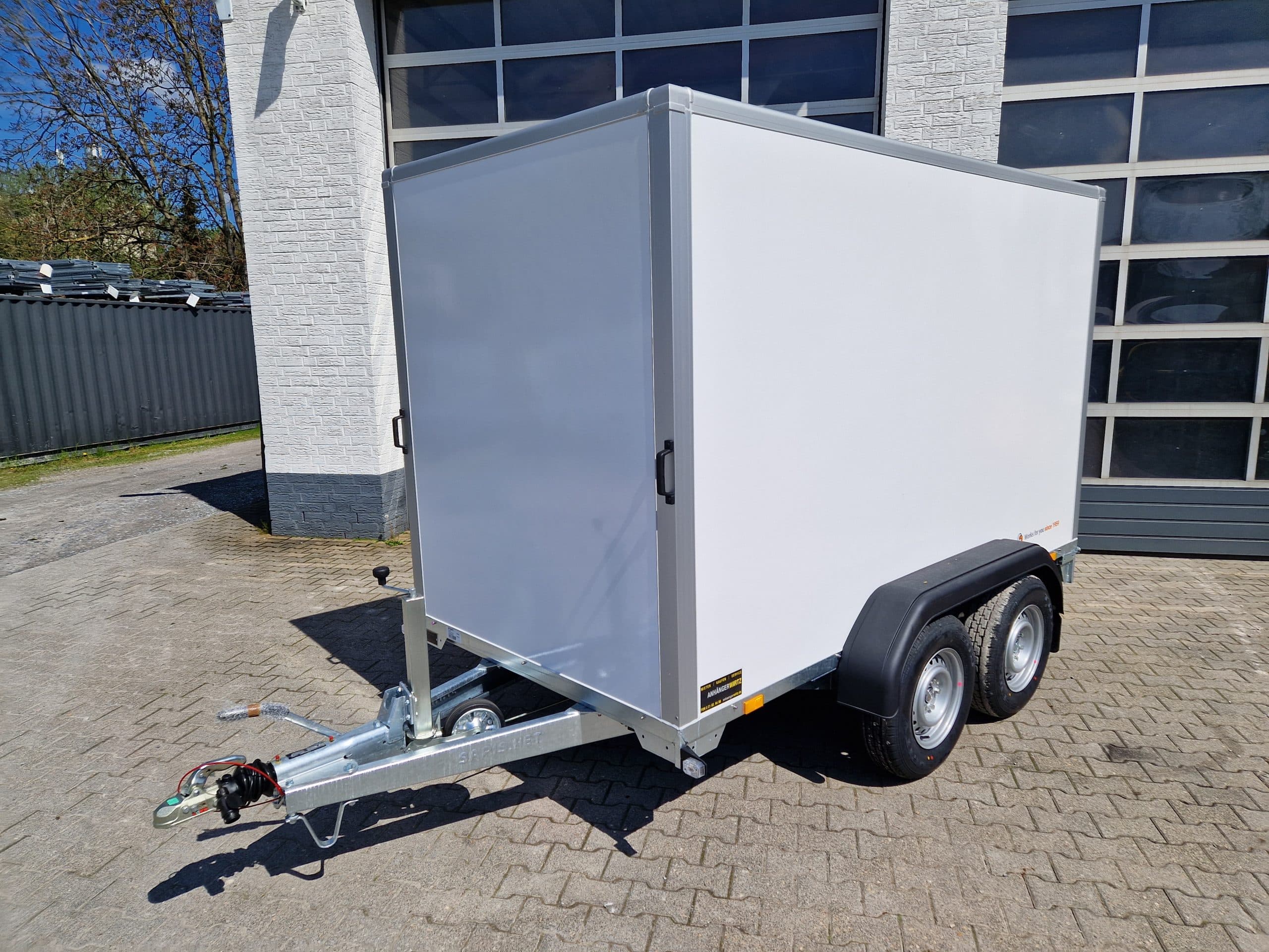 Saris Koffer GO 306 154 180 2700 2 306x154x180cm GFK weiß (M) 2700kg