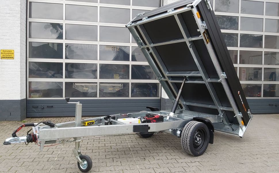 Saris Kipper K1 256 150 1500 1 256x150x30cm black Elektro 13" (S) 1500kg