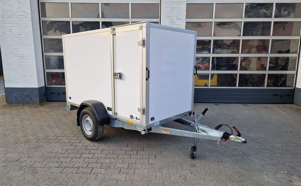 Saris Koffer GO 256 134 1350 1 GFK weiß Seitentür (S) 1350kg