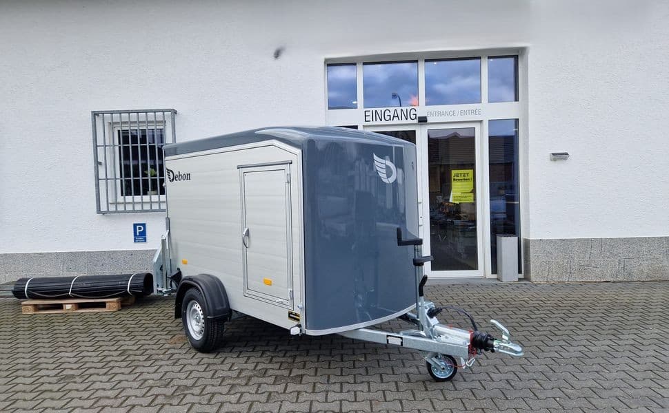Roadster Sport C255 252x125x154cm aero Alu Poly irongrey Seitentür Rampekombi (S) 1300kg C255 Aktion