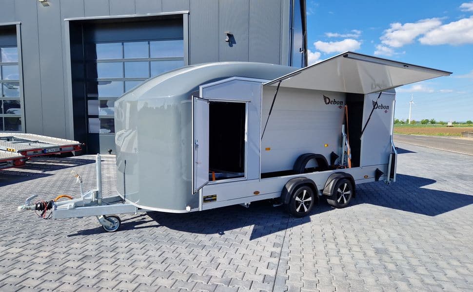 Cargo Roadster 1000 480x200x206cm Poly grey Seitenklappen Premium Car Pullman 3500kg 100km/H 2026