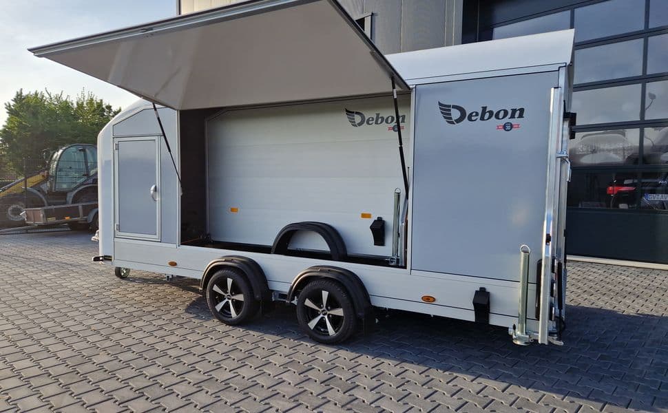 Cargo Roadster 1000 480x200x206cm Poly weiß Seitenklappen Premium Car Pullman 3500kg 100km/H 2026