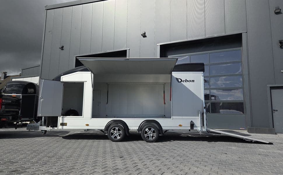 Cargo Roadster 1000 pro 480x200x204cm Alu Poly black Premium Car 3500kg Pullman 100km/H