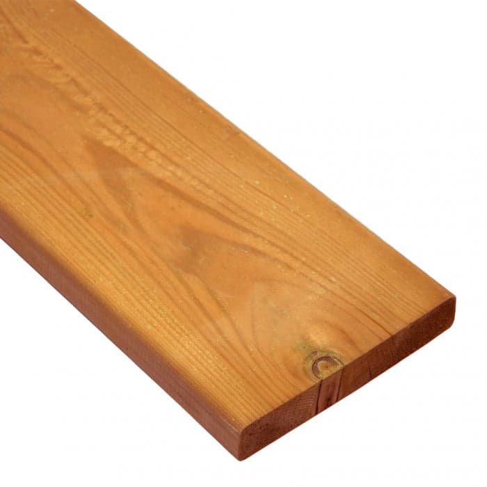 Échantillon de terrasse en PIN BRUN Lisse - Largeur 14,5 cm-NATURE BOIS CONCEPT