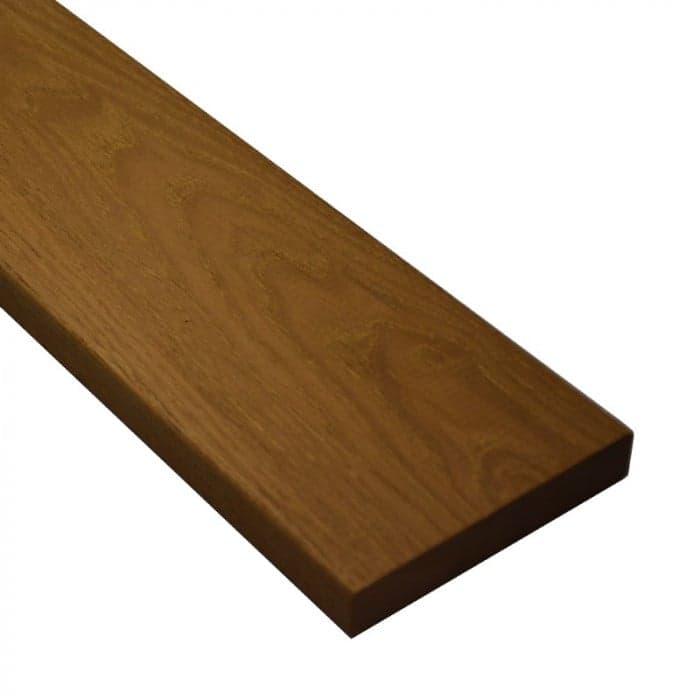 Échantillon de terrasse en FRÊNE Thermo-chauffé Lisse - Largeur 14,5 cm-NATURE BOIS CONCEPT