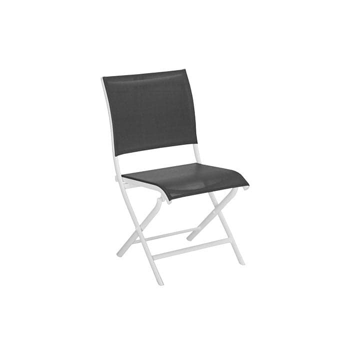 Chaise de jardin pliante aluminium et toile - Élégance-PROLOISIRS