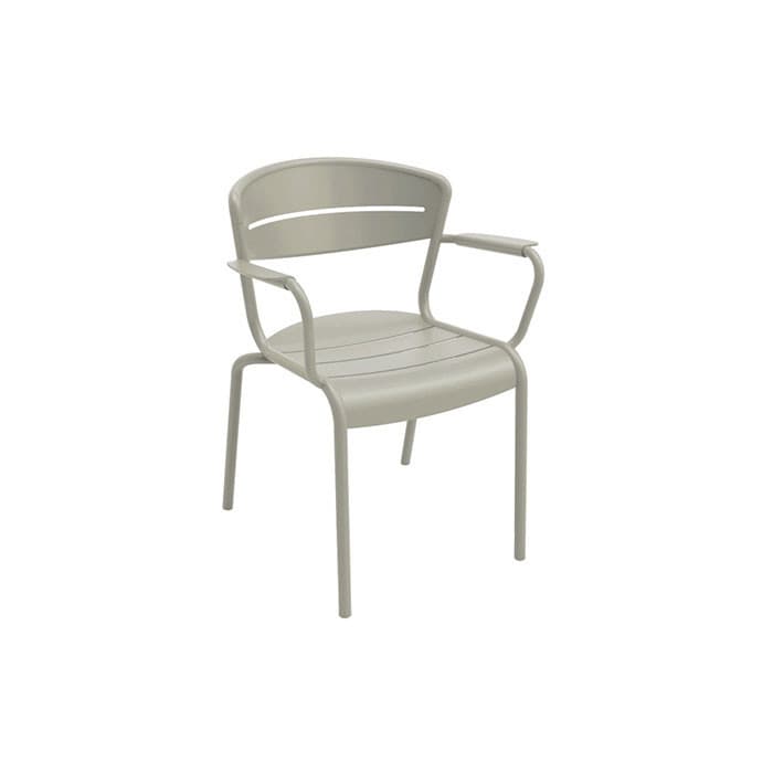 Fauteuil de jardin empilable aluminium - Haora-OCÉO