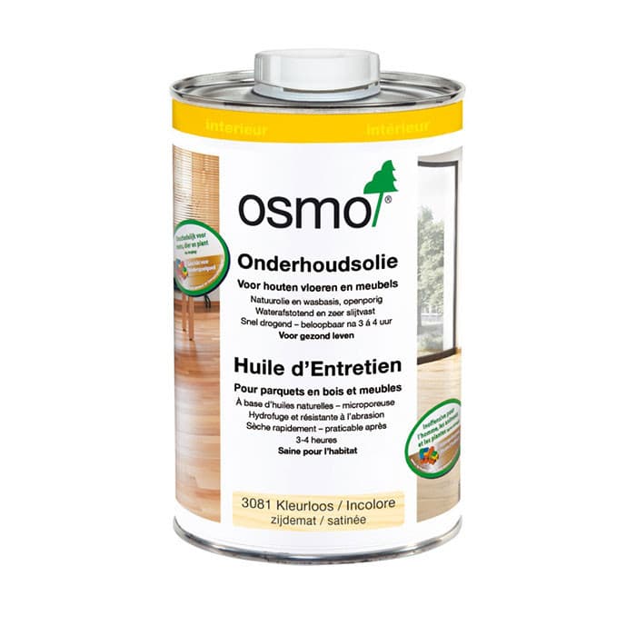 Huile d'Entretien Incolore - sols intérieurs - OSMO-OSMO