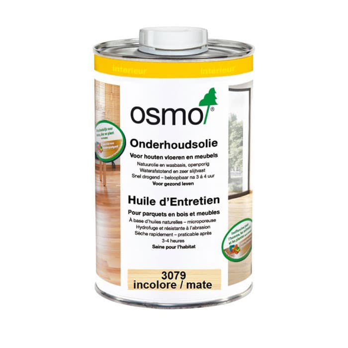 Huile d'Entretien Incolore - sols intérieurs - OSMO-OSMO