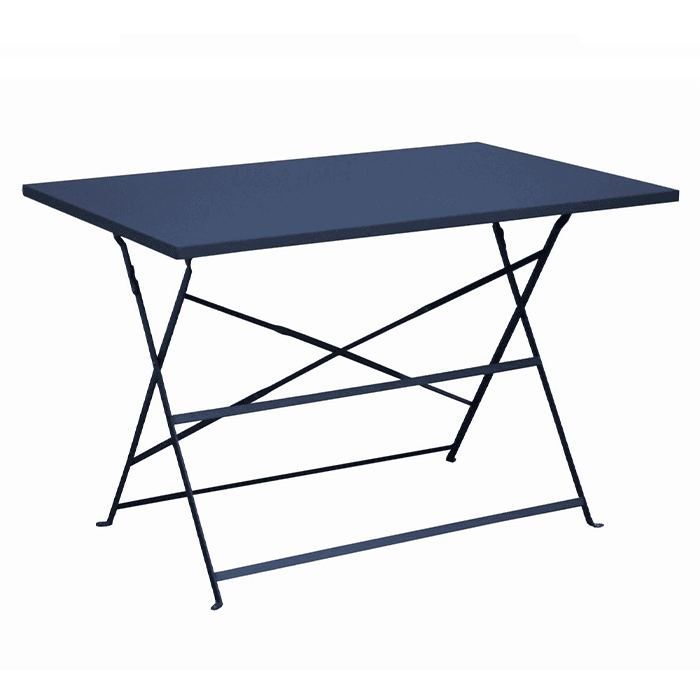 Table de jardin pliante acier époxy - Cuba - L.110 x l.70 cm - 4 personnes-PROLOISIRS