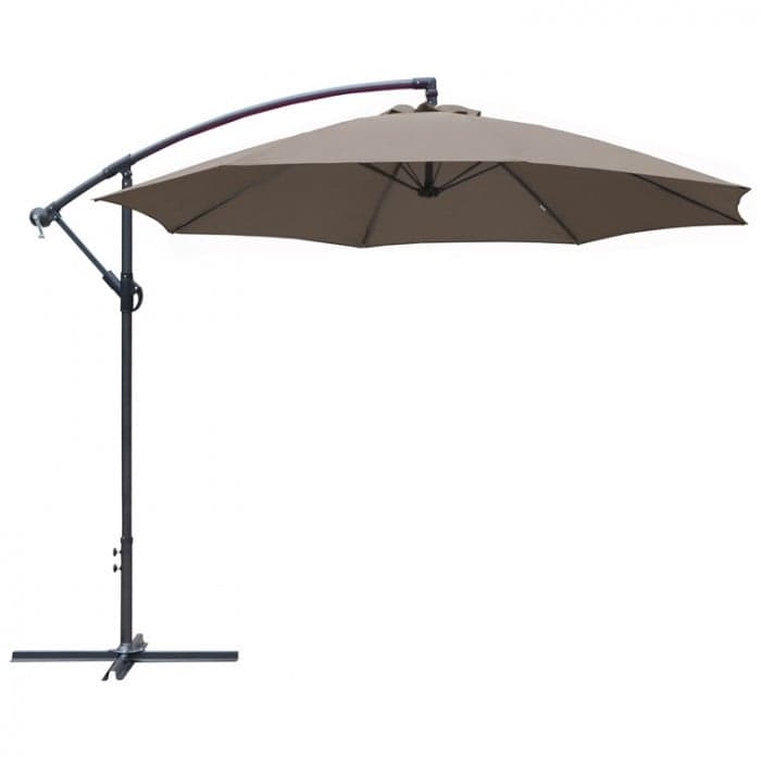 Parasol déporté inclinable - Ø 3 m-PROLOISIRS