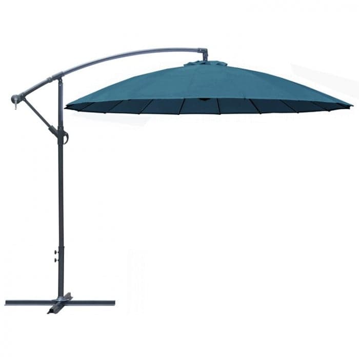 Parasol déporté à manivelle - Pagode - Ø 3 m-PROLOISIRS
